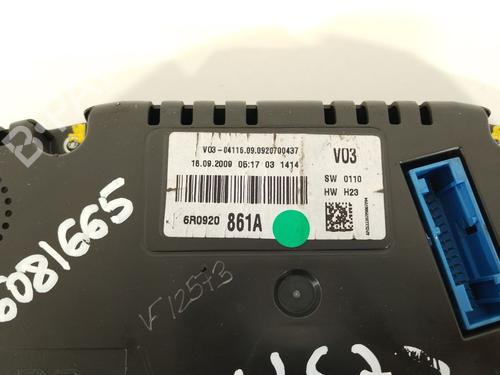 Instrument cluster VW POLO V (6R1, 6C1)  | BP19414957C47 