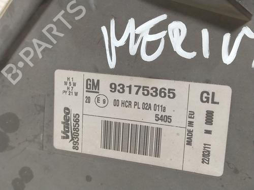 Højre forlygte OPEL MERIVA A MPV (X03) 1.6 (E75) | BP25715854C29 
