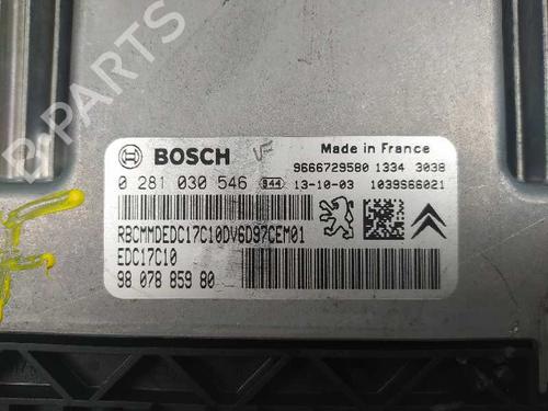 Engine control unit (ECU) CITROËN BERLINGO MULTISPACE (B9)  | BP6295633M57 