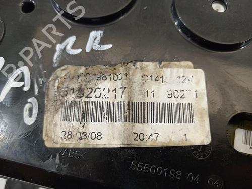 Instrument cluster FIAT BRAVO II (198_) 1.4 (198AXA1B) | BP24916364C47 