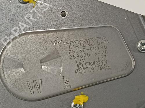 Rear wiper motor TOYOTA YARIS (_P13_) 1.5 Hybrid (NHP130_, NHP130) | BP15895726M102 