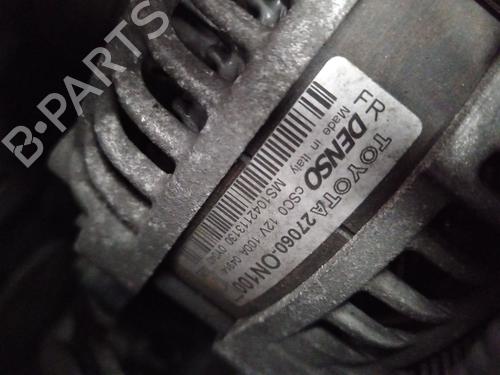 Used Alternator Alternator TOYOTA YARIS (_P13_) 1.4 D (NLP130_, NLP130) (90 hp) 36502001 36502001