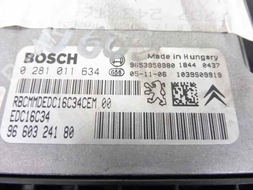 Engine control unit (ECU) PEUGEOT 307 (3A/C)  | BP2238182M57 