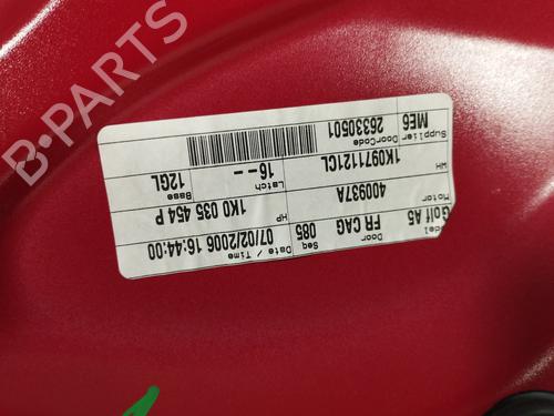 Right front door VW GOLF V (1K1)  | BP11140439C3 