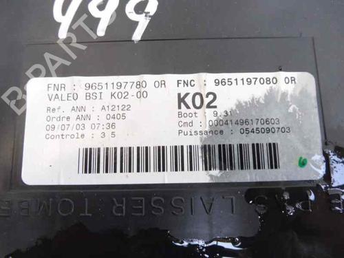 Fuse box PEUGEOT 307 (3A/C)  | BP1843951E1 