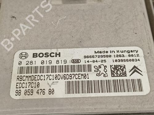 Engine control unit (ECU) CITROËN C3 II (SC_)  | BP18866404M57 