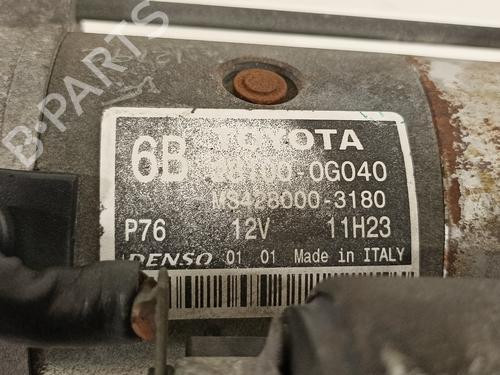 Starter TOYOTA AVENSIS (_T25_) 2.0 D-4D (ADT250_, ADT250R) | BP19803639M8 
