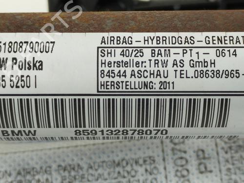 Right curtain airbag BMW 1 (E87)  | BP4843791C12 