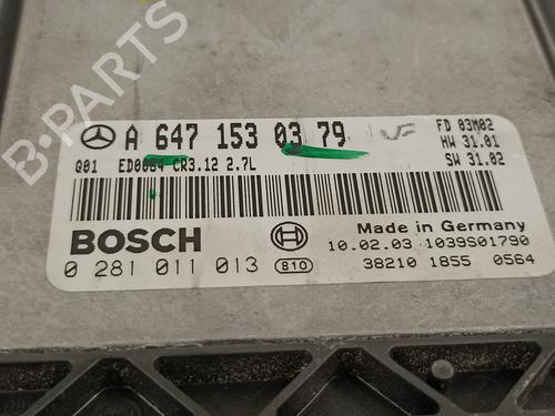 Engine control unit (ECU) MERCEDES-BENZ E-CLASS (W211)  | BP18002516M57 