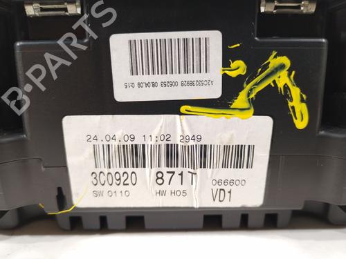 Kombiinstrument VW PASSAT B6 (3C2) 2.0 TDI | BP30720539C47 