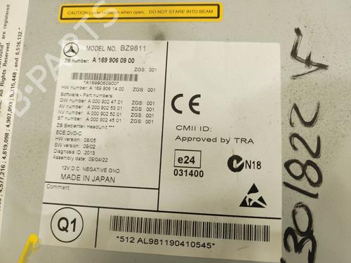 Electronic module MERCEDES-BENZ B-CLASS Sports Tourer (W245) B 200 CDI (245.208) | BP30684372M83