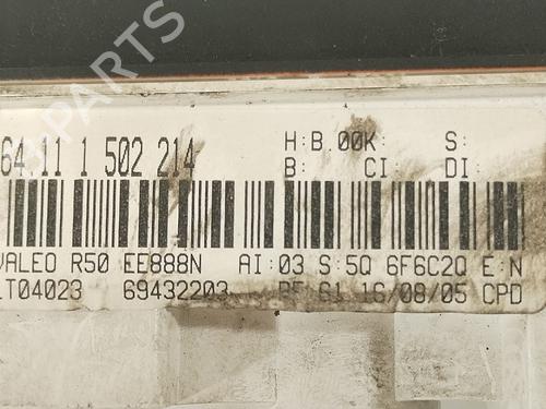 Climate control MINI MINI (R50, R53) Cooper | BP36222761I5 - Image 5