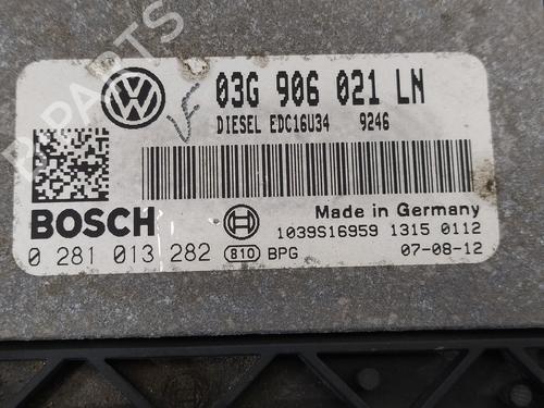 Engine control unit (ECU) SEAT ALTEA (5P1)  | BP12533189M57 