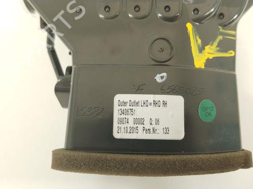 Air vent OPEL ASTRA K (B16) 1.6 CDTi (68) | BP29162673I21 