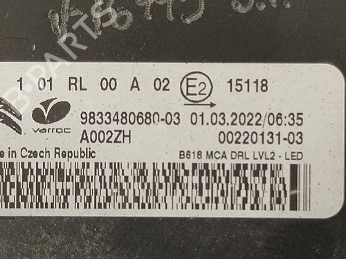 Left front indicator CITROËN C3 III (SX) 1.5 BlueHDi 100 (SXYHYP, SXYHTU) | BP33202974C32  - Image 5