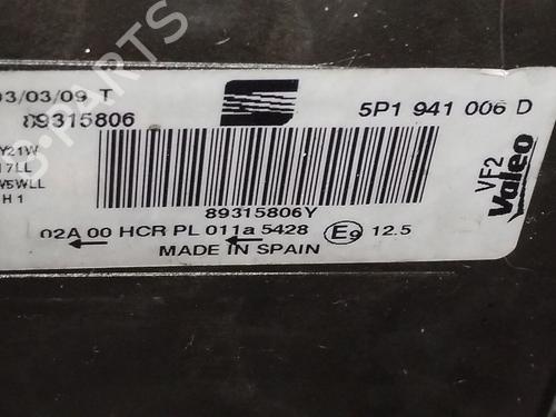 Right headlight SEAT LEON (1P1) 1.9 TDI | BP36164696C29 - Image 4