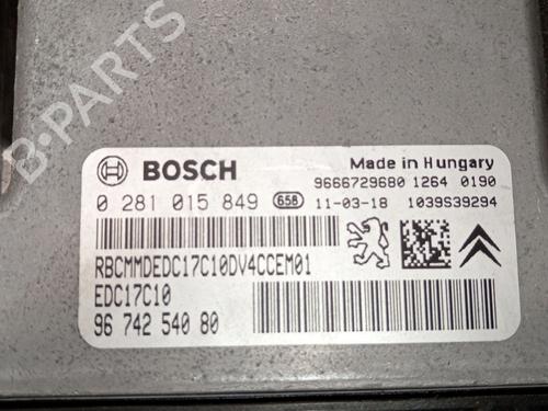 Engine control unit (ECU) CITROËN C3 II (SC_) 1.4 HDi 70 (SC8HZC, SC8HR0, SC8HP4) | BP28074542M57 