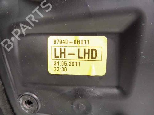 Left mirror TOYOTA AYGO (_B1_) 1.0 (KGB10_, KGB10R) | BP2238334C26 