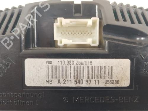 Instrument cluster MERCEDES-BENZ E-CLASS (W211) E 320 CDI (211.026) | BP27156305C47 