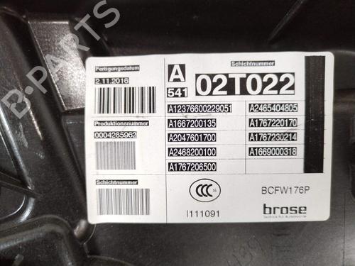 Front left window mechanism MERCEDES-BENZ A-CLASS (W176) A 45 AMG 4-matic (176.052) | BP27342044C22 - Image 6
