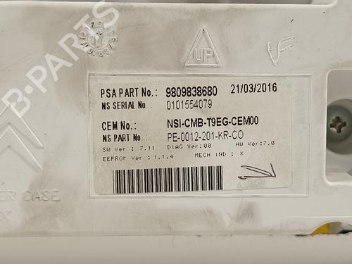 Instrument cluster PEUGEOT 308 II (LB_, LP_, LW_, LH_, L3_)  | BP16793876C47 