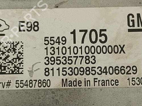 Engine control unit (ECU) OPEL MOKKA / MOKKA X (J13) 1.6 CDTI (_76) | BP33460582M57 - Image 5