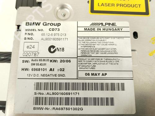 Radio BMW 3 Touring (E91) 320 d | BP27090160E6 - Image 5