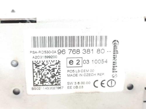 Radio CITROËN C4 II (NC_)  | BP7868899E6