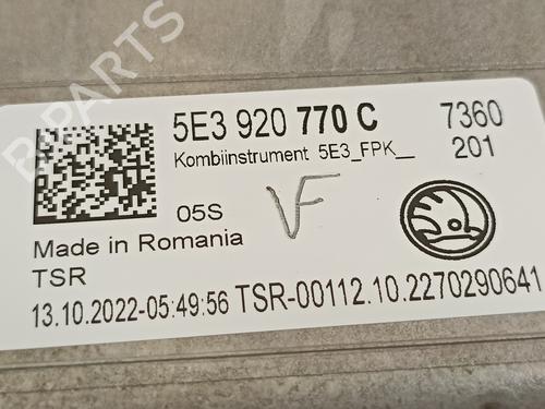 Instrument cluster SKODA OCTAVIA III Combi (5E5, 5E6)  | BP19662047C47
