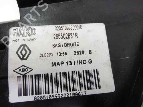 Right taillight RENAULT CLIO IV (BH_) 1.5 dCi 90 | BP3019255C35 