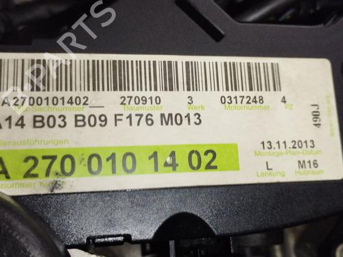 Engine MERCEDES-BENZ A-CLASS (W176) A 200 (176.043) | BP36755063M1 - Image 4