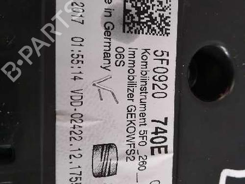 Instrument cluster SEAT LEON (5F1) 1.4 TSI | BP5114554C47 