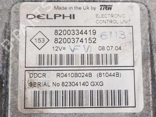 Engine control unit (ECU) RENAULT MEGANE II (BM0/1_, CM0/1_)  | BP8187385M57 