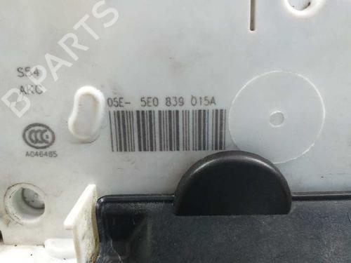 Rear left lock SKODA OCTAVIA III (5E3, NL3, NR3)  | BP4849950C100 