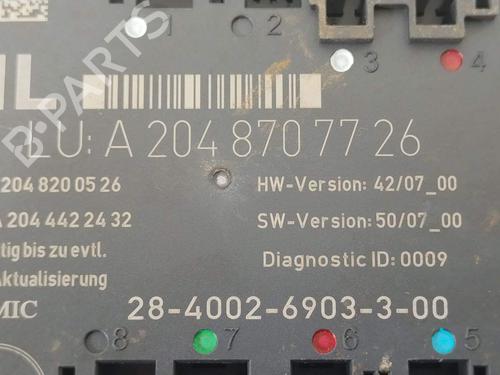Electronic module MERCEDES-BENZ C-CLASS (W204) C 200 Kompressor (204.041) | BP33436920M83 - Image 4