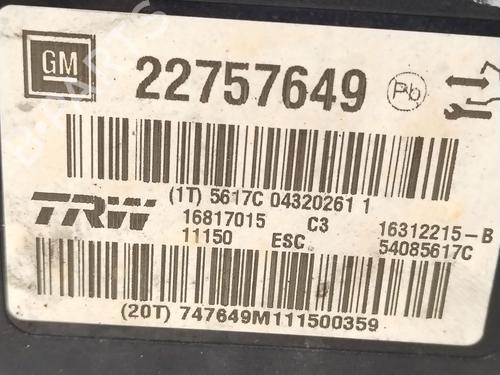 ABS pump OPEL INSIGNIA A (G09) 2.0 CDTI (68) | BP30940280M43