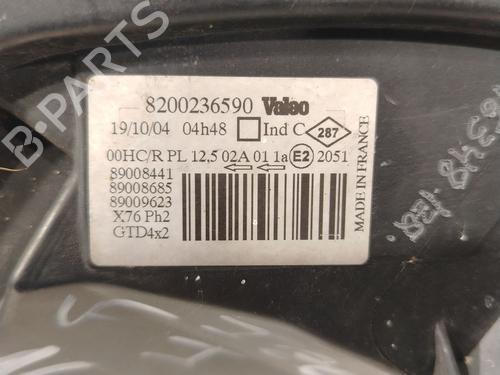 Left headlight RENAULT KANGOO (KC0/1_) 1.5 dCi (KC08, KC09) | BP31917807C28 