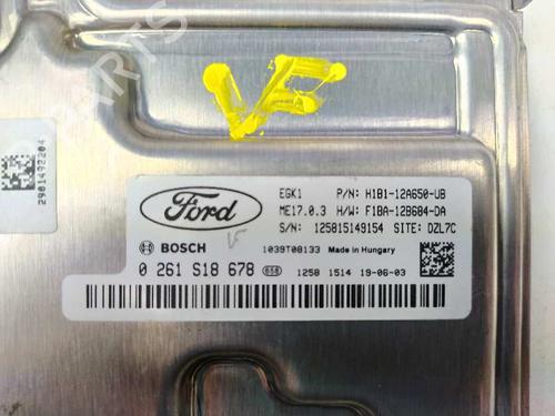 Engine control unit (ECU) FORD FIESTA VII (HJ, HF)  | BP6295493M57 