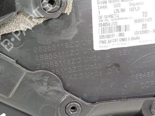 Rear right panel CITROËN C4 III (BA_, BB_, BC_) 1.2 PureTech 130 (BAHNSA, BAHNSB) | BP23892061C61 - Image 5