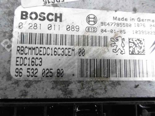 Engine control unit (ECU) PEUGEOT 206 Hatchback (2A/C)  | BP1878244M57 