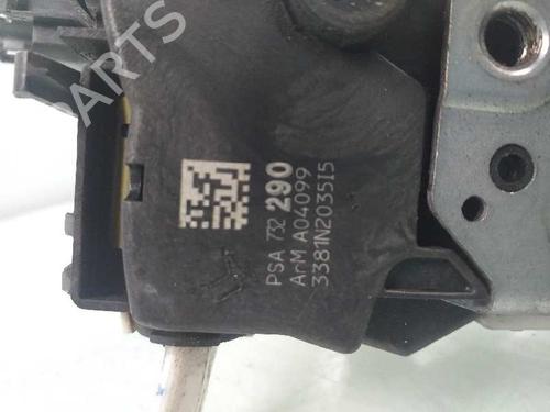 Front right lock PEUGEOT 3008 I MPV (0U_) 1.6 HDi | BP5241013C97 