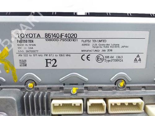 Display monitor TOYOTA C-HR (_X1_)  | BP12254996C48 