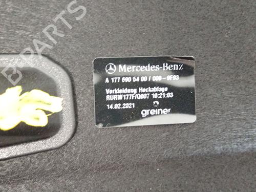 Rear parcel shelf MERCEDES-BENZ A-CLASS (W177) AMG A 45 S 4-Matic+ (177.054) | BP36303243C85  - Image 5