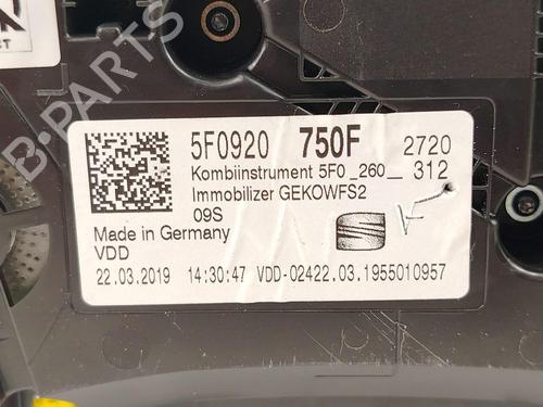 Instrument cluster SEAT LEON ST (5F8) 1.5 TSI | BP34568039C47 - Image 10