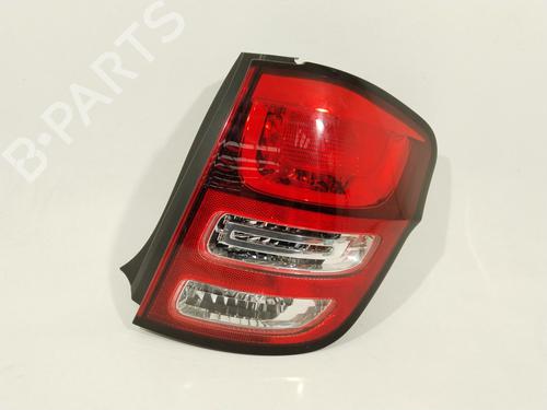 Højre baglygte CITROËN C3 II (SC_) 1.4 HDi 70 (SC8HZC, SC8HR0, SC8HP4) (68 hp) 28184489