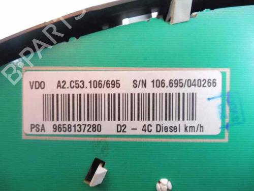 Instrument cluster PEUGEOT 407 SW (6E_, 6D_)  | BP1960014C47 