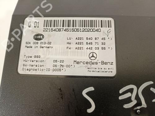 Fuse box MERCEDES-BENZ S-CLASS (W221, V221) S 350 (221.056, 221.156) | BP20335087E1 