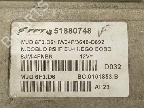 Engine control unit (ECU) FIAT DOBLO Box Body/MPV (223_) 1.3 D Multijet | BP38050973M57 - Image 3