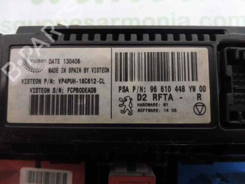 Climate control PEUGEOT 407 SW (6E_, 6D_)  | BP1960076I5 