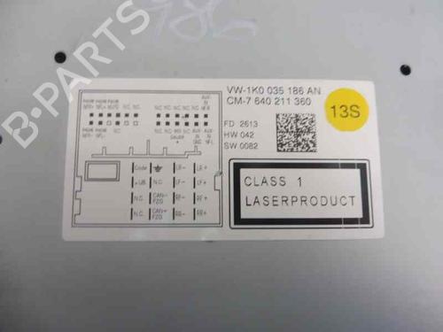 Radio VW TOURAN (1T3)  | BP1947862E6 